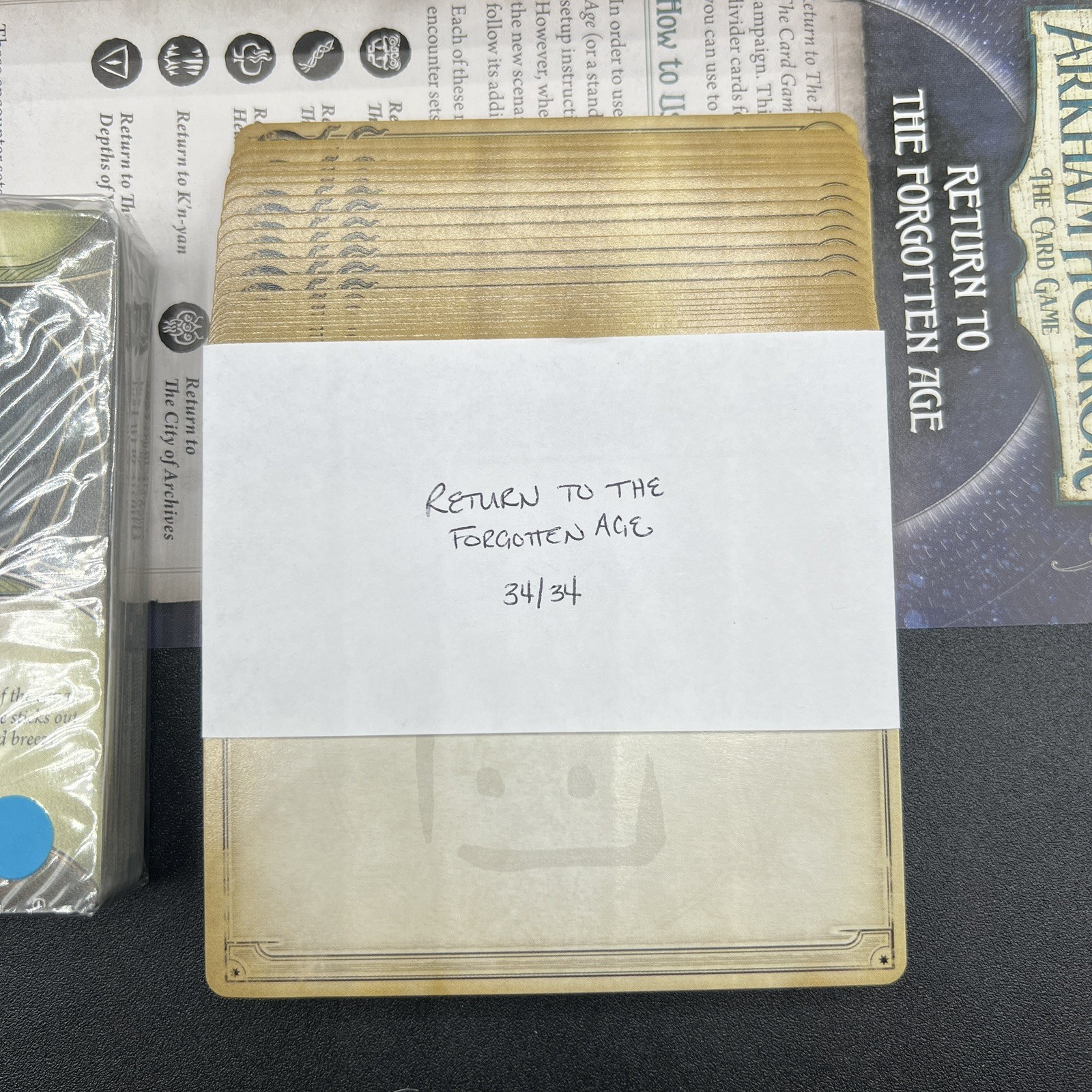 Arkham Horror the Card Game LCG Return to the Forgotten Age (AHC46) Cards Sealed