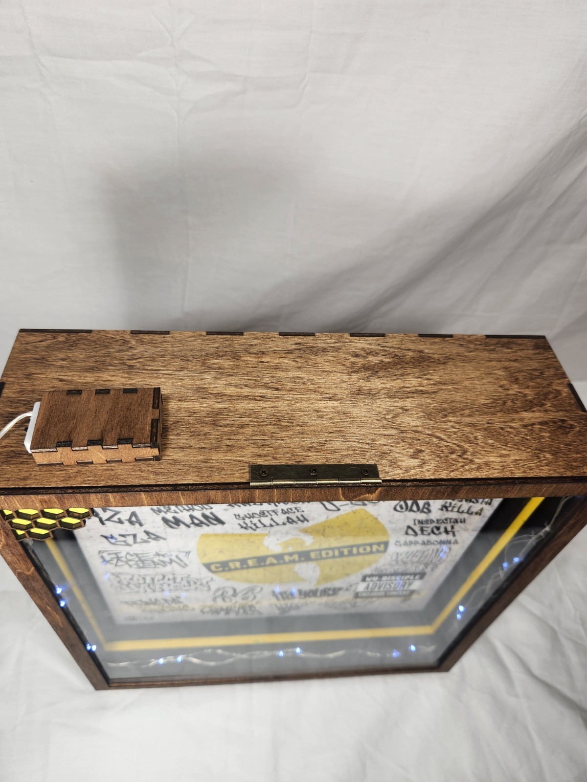3 Piece Wu-Tang Clan Monopoly Display Case (READ DESCRIPTION DISPLAY CASE ONLY)