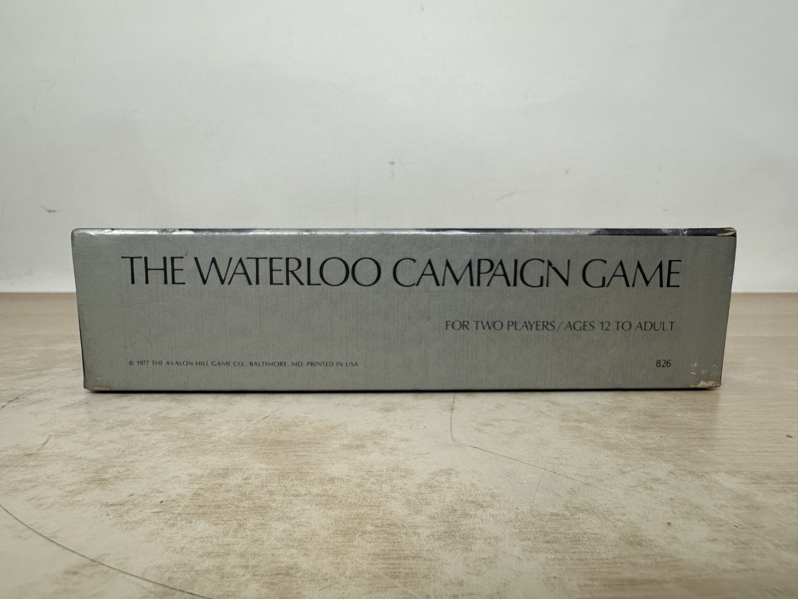 Napoleon: The Waterloo Campaign Game – 1977 Avalon Hill #826 – COMPLETE!