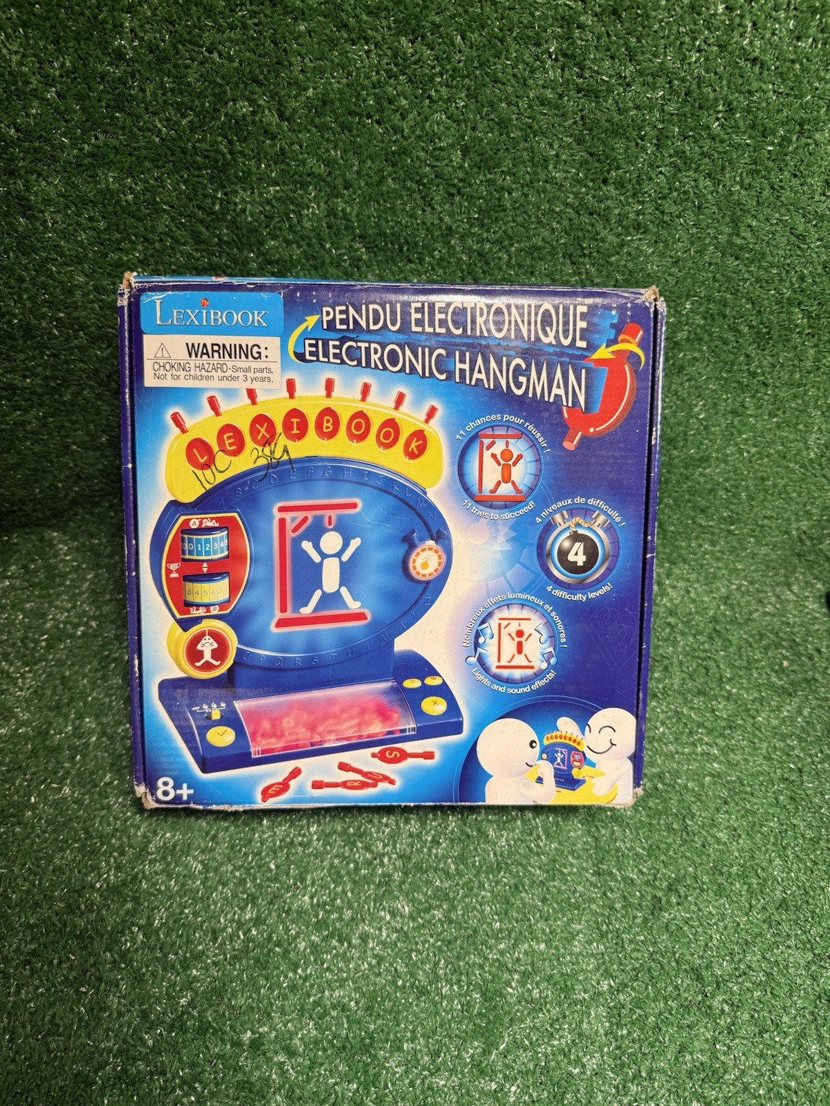 LEXiBOOK Electronic Hangman Game, Child and family board game TESTED WORKS