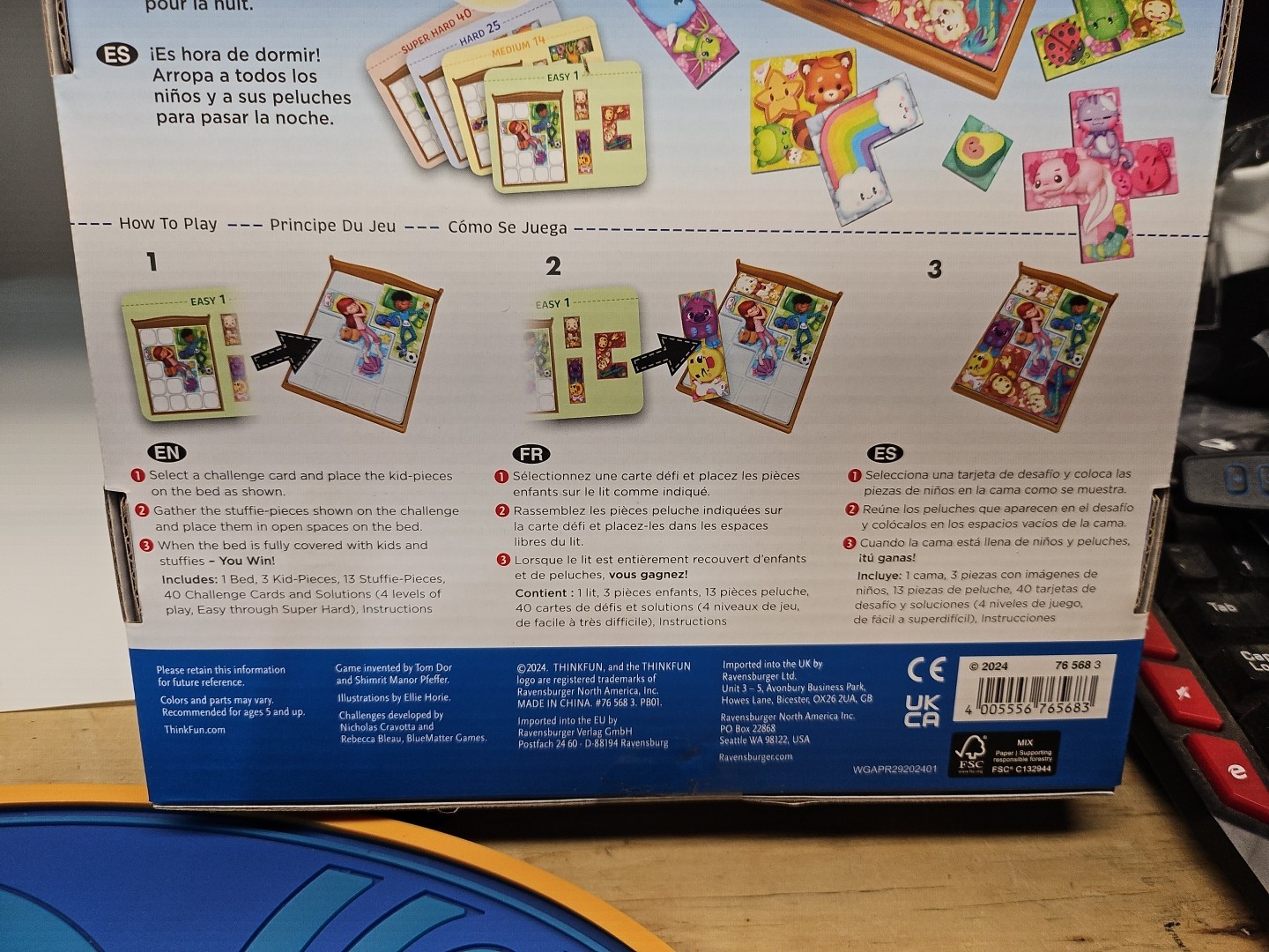 Stuffie Sleepover Logic Game: 40 Challenges for Kids 5+