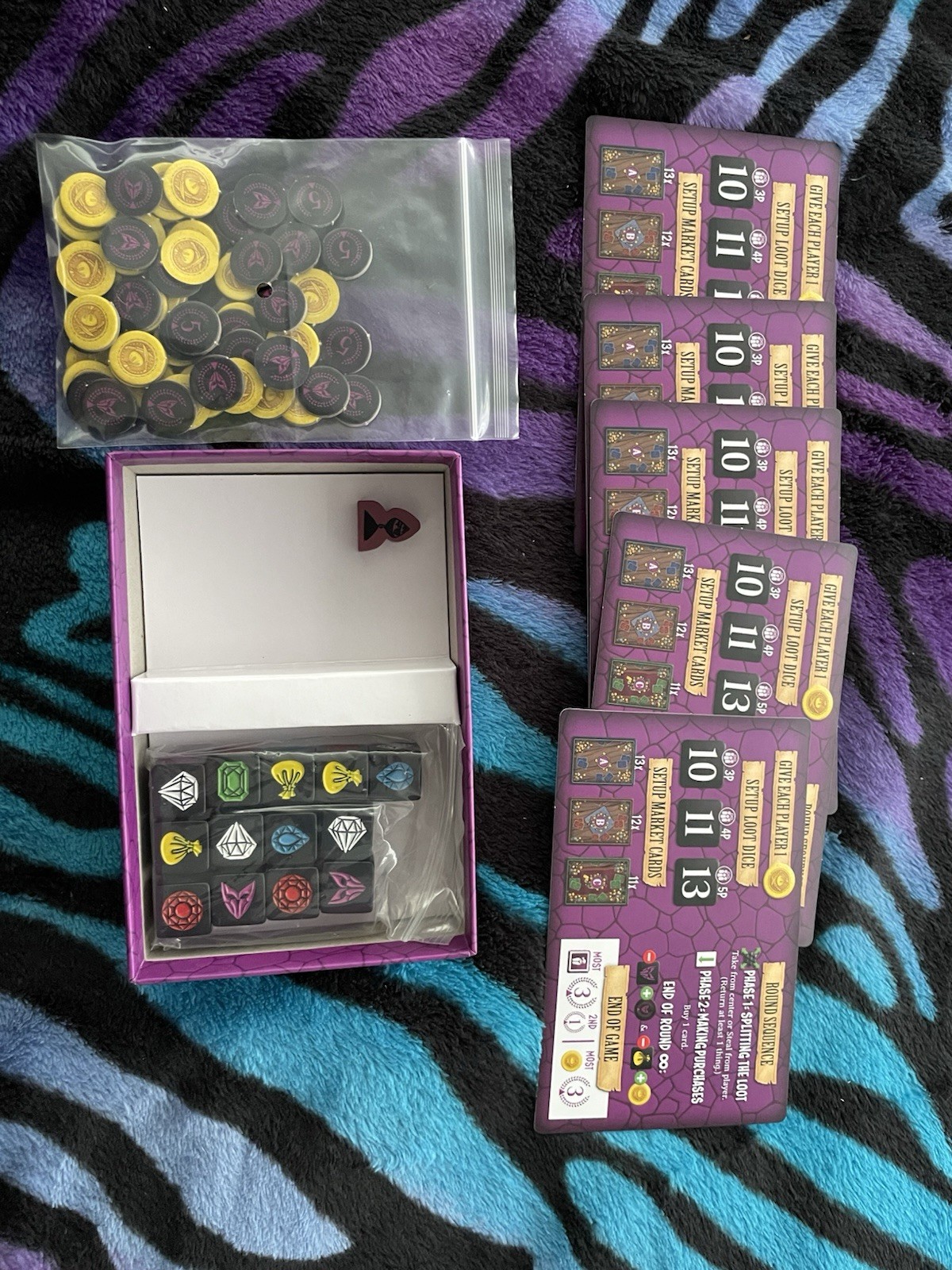 TMG Thief’s Market Dice Card Game 2016 MINT