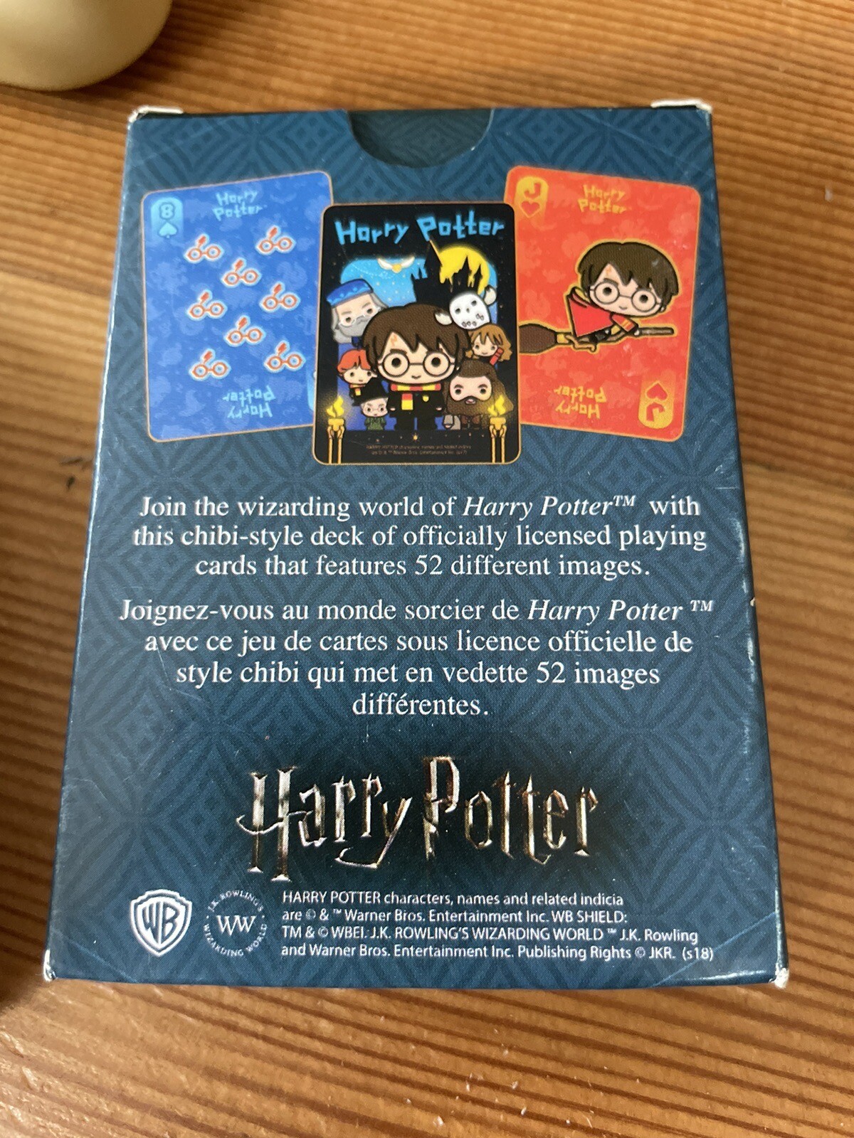 Harry Potter Trivial Pursuit, Playing Cards And 100 Pieces Puzzle SET