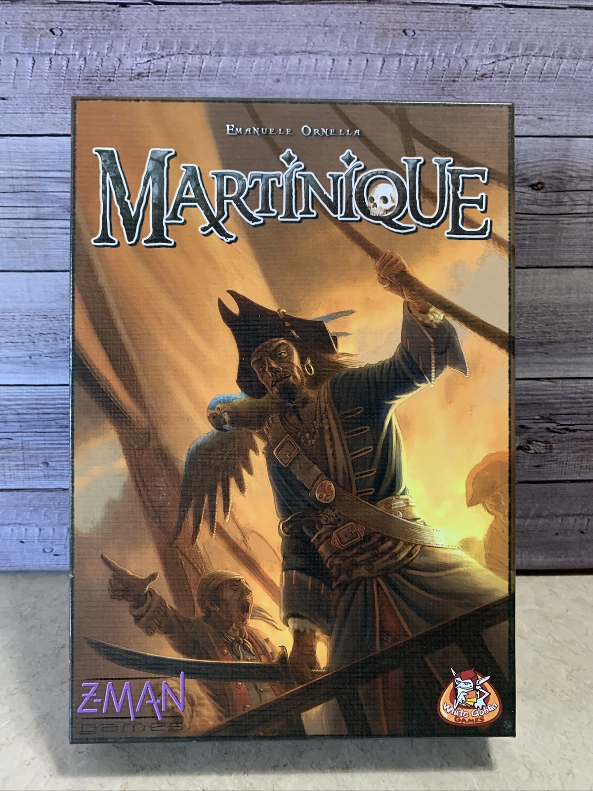 Martinique (Board Game, 2010) Z-Man Games White Goblin Emanuele Ornella COMPLETE