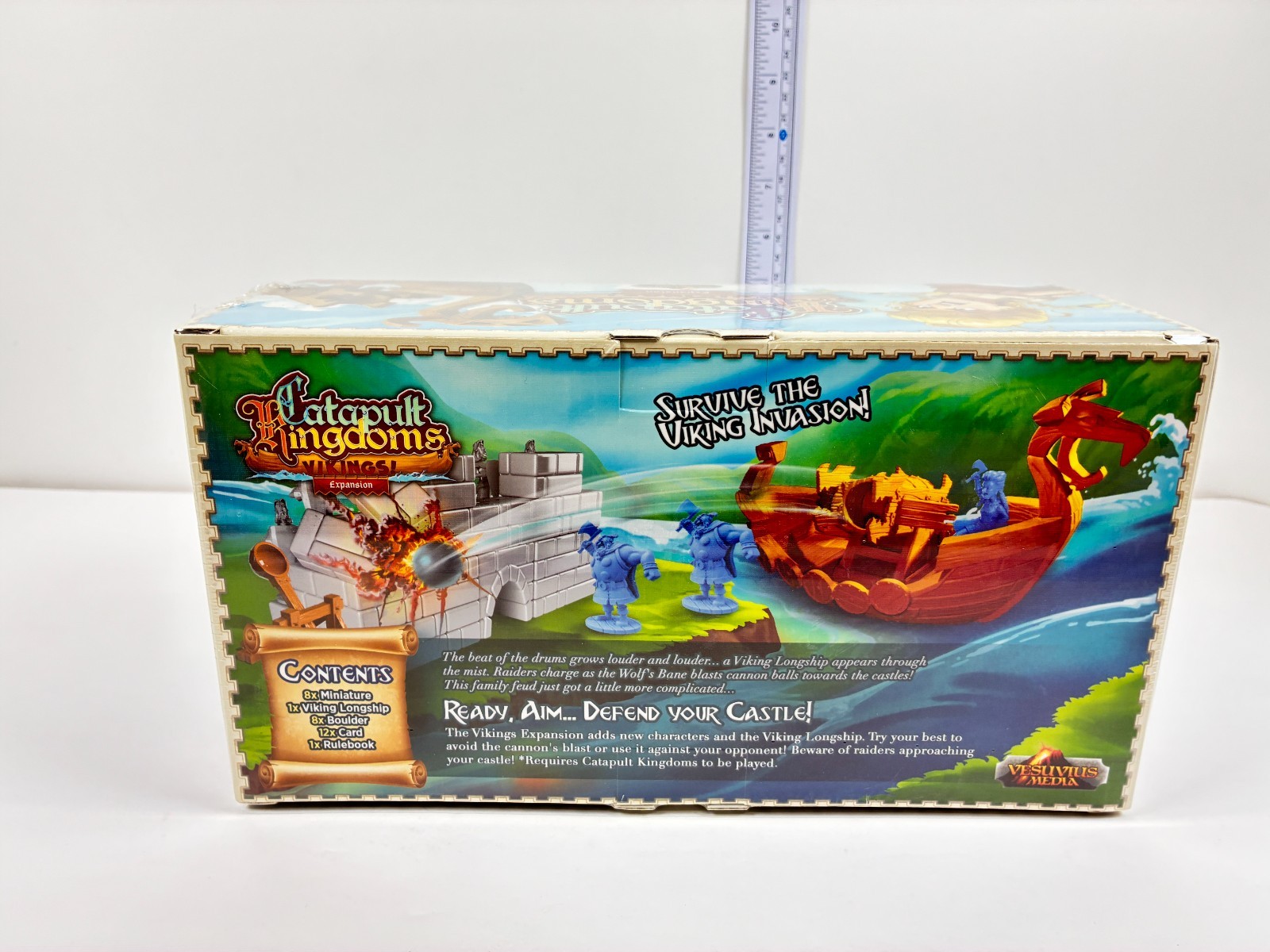 Catapult Kingdoms Base Game & 3 Expansions *NICE SOME NEW & FREE SHIPPING*