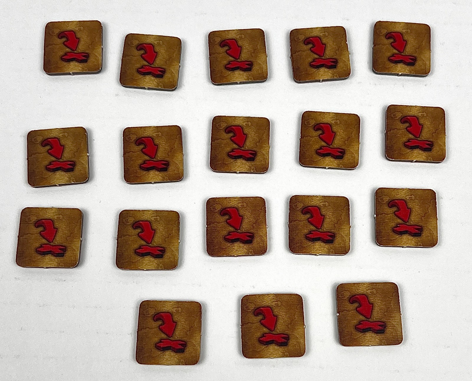 2008 World of Warcraft The Adventure Board Game Tokens Counters Parts Lot of 18