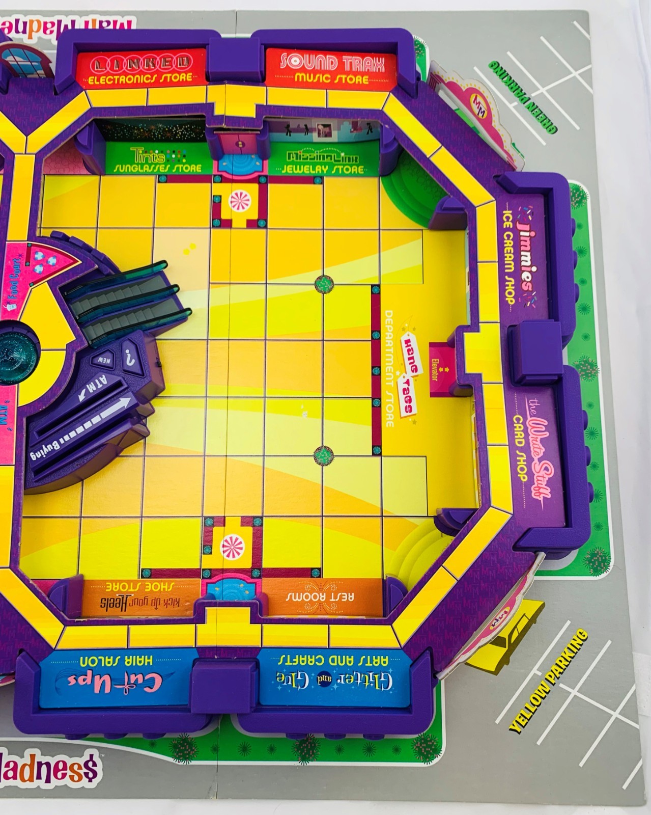 2005 Mall Madness Game Milton Bradley Complete Working Great Condition FREE SHIP