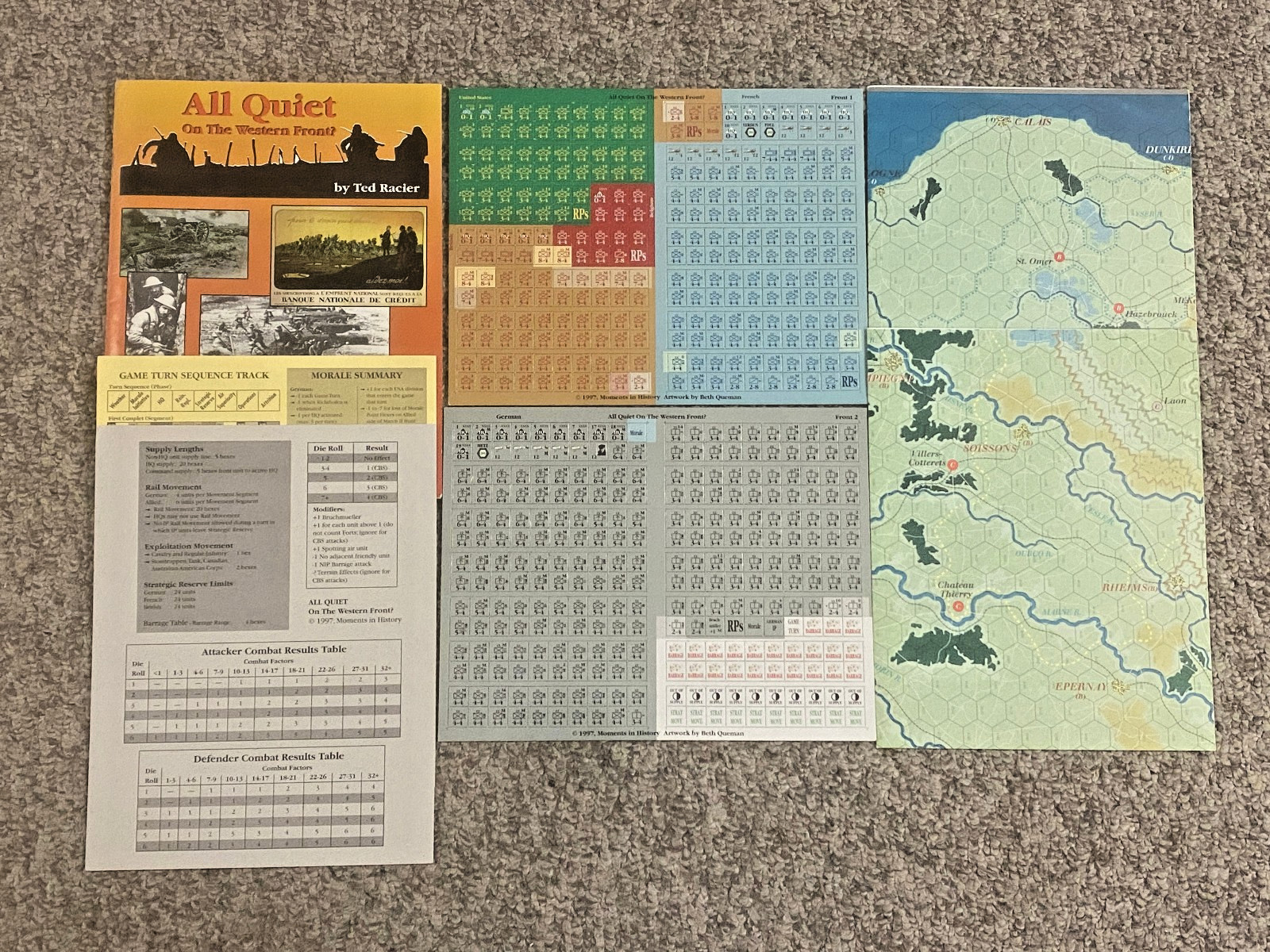 All Quiet on the Western Front – Moments in History 1997 – Complete & Unpunched