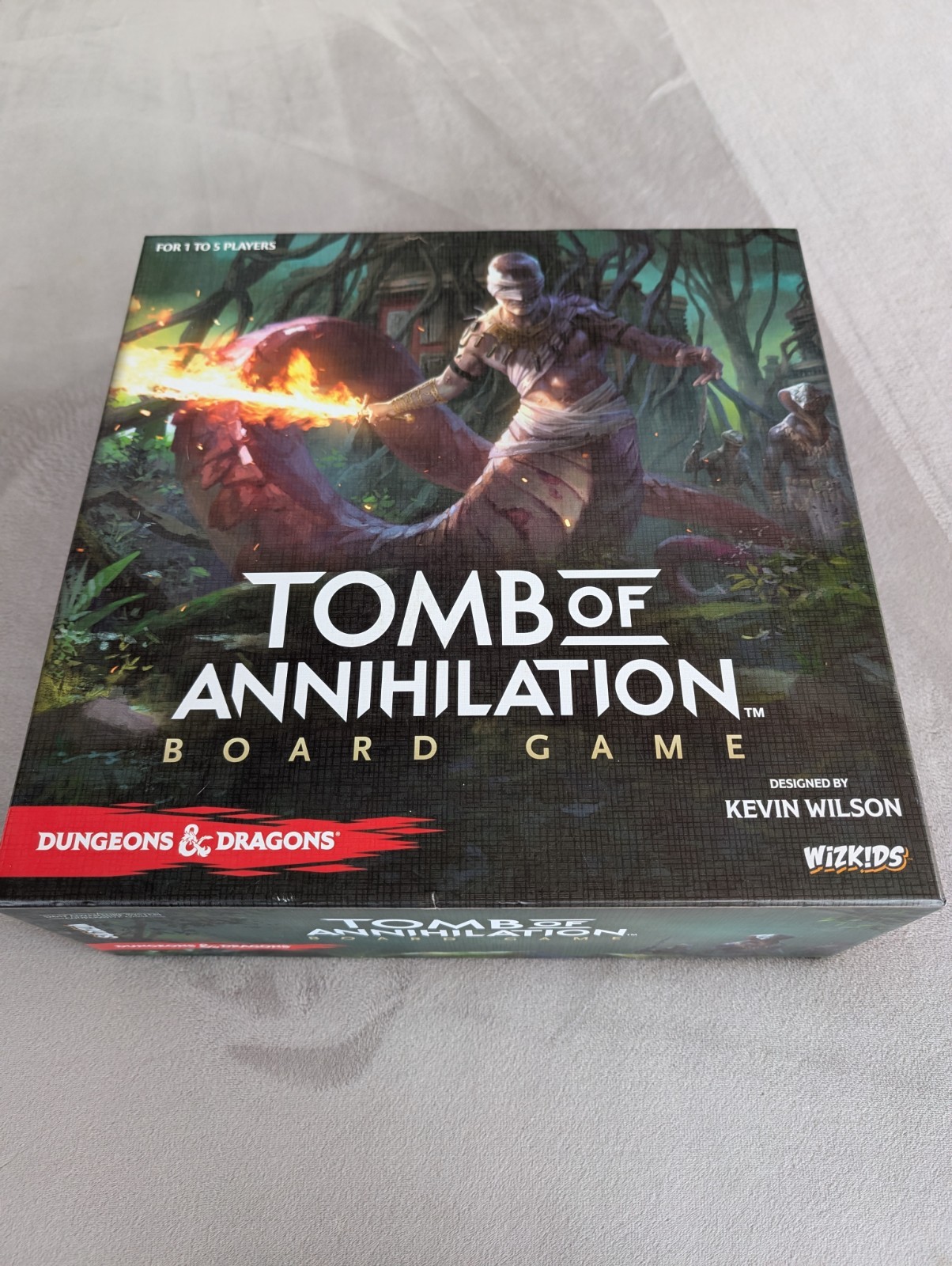 Dungeons & Dragons Board Game Tomb of Annihilation Premium Ed Wizkids