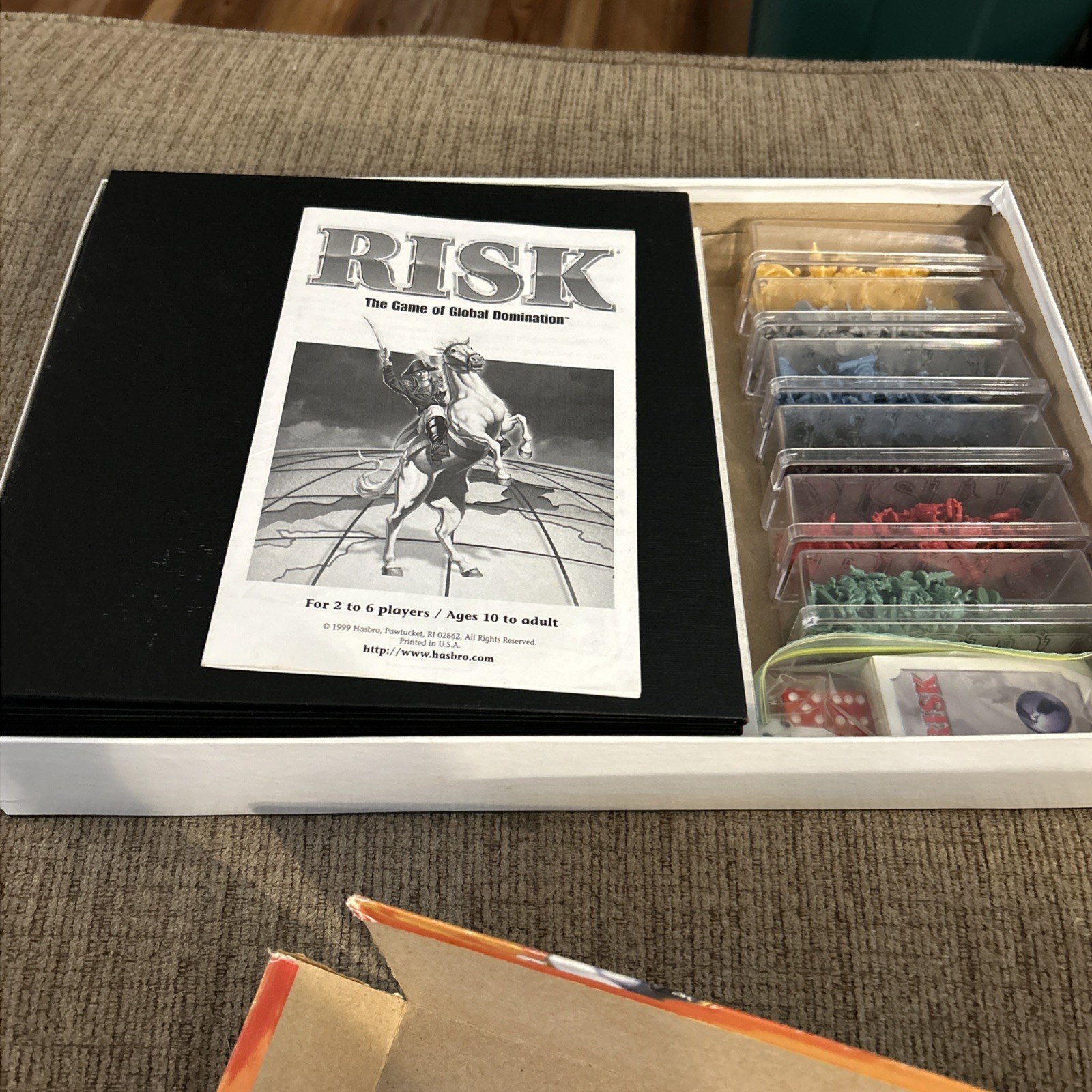 Risk The Game of Global Domination 1998 Parker Brothers Hasbro 100% Complete