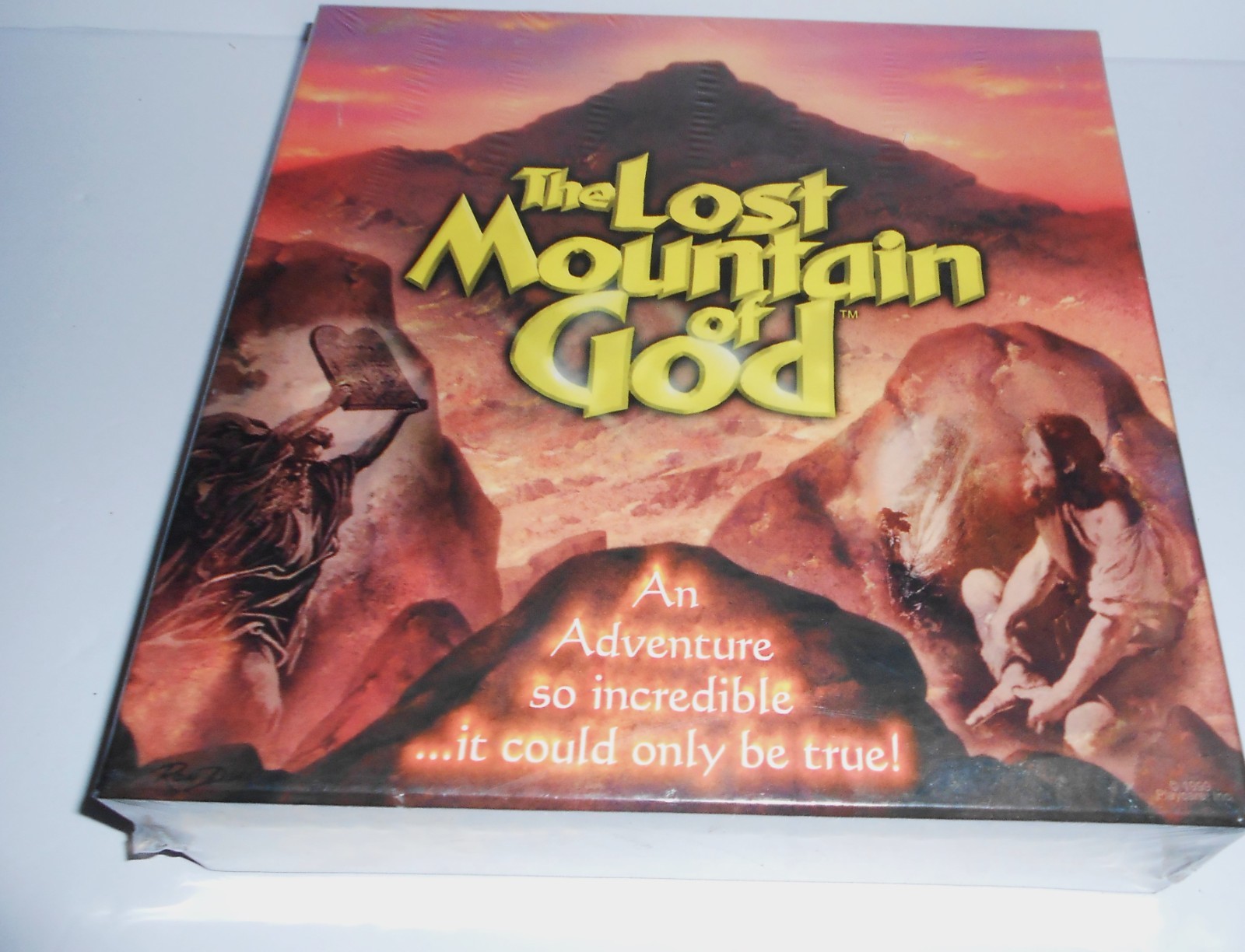 LOST MOUNTAIN OF GOD BOARD GAME BIBLICAL ADVENTURE 1999 NEW SEALED