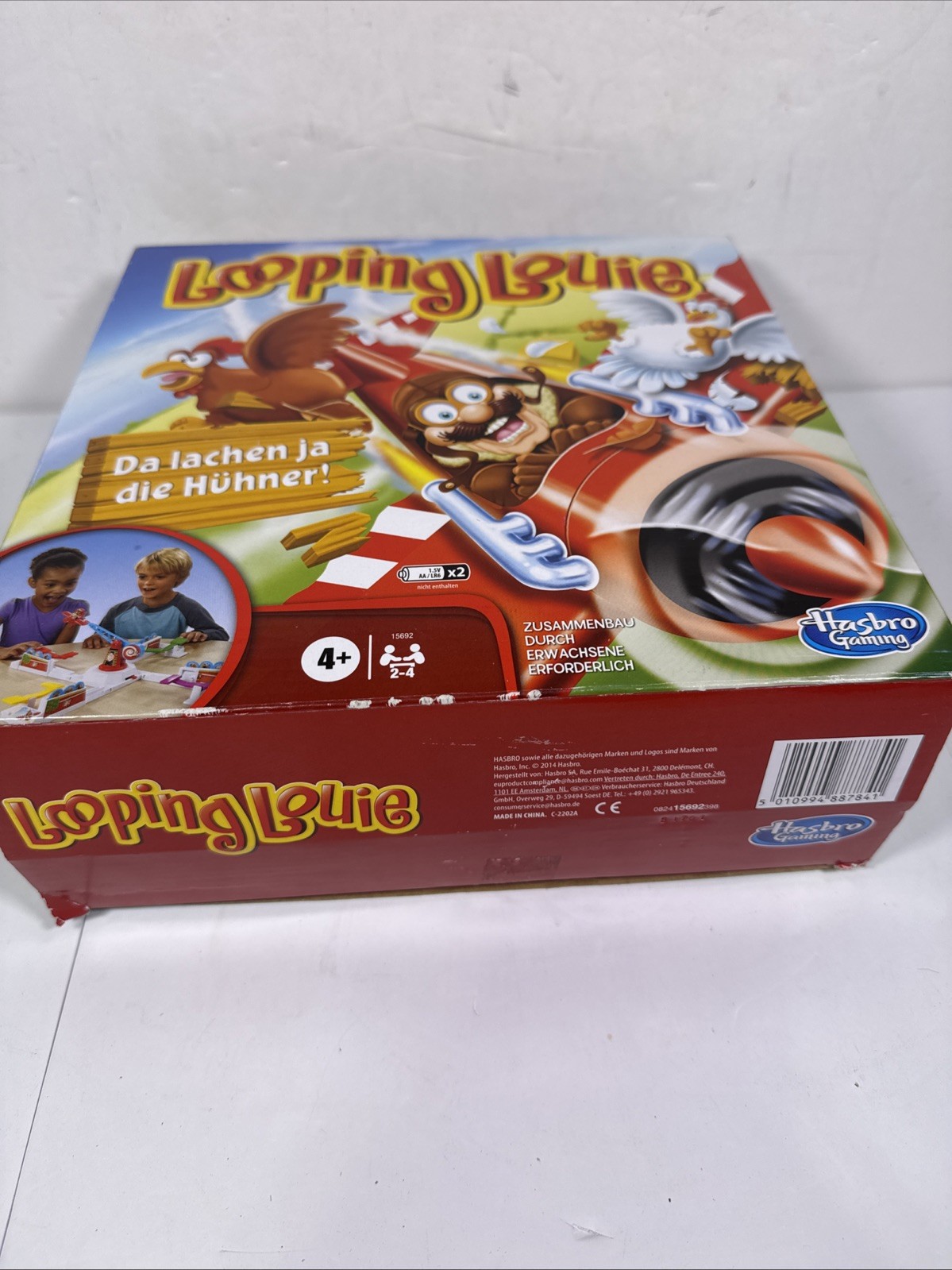 Hasbro 15692398 Looping Louie Children’s Game, Funny 3D Party *INCOMPLETE