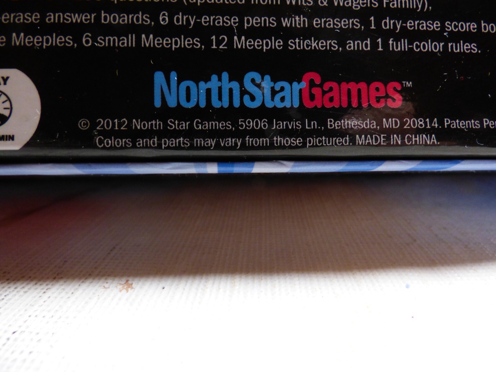 Wits & Wagers Family Deluxe Edition Award Winning Party Game Mint Giftable