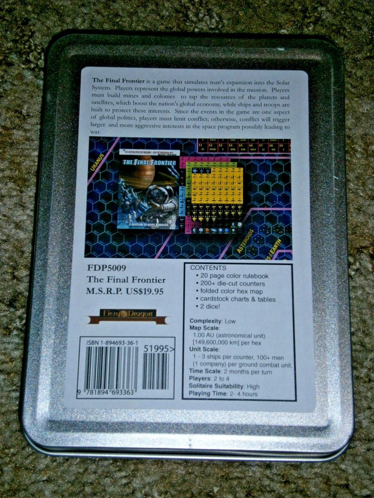The Final Frontier – A Counter Strike Mini Game by MDG **Unpunched**