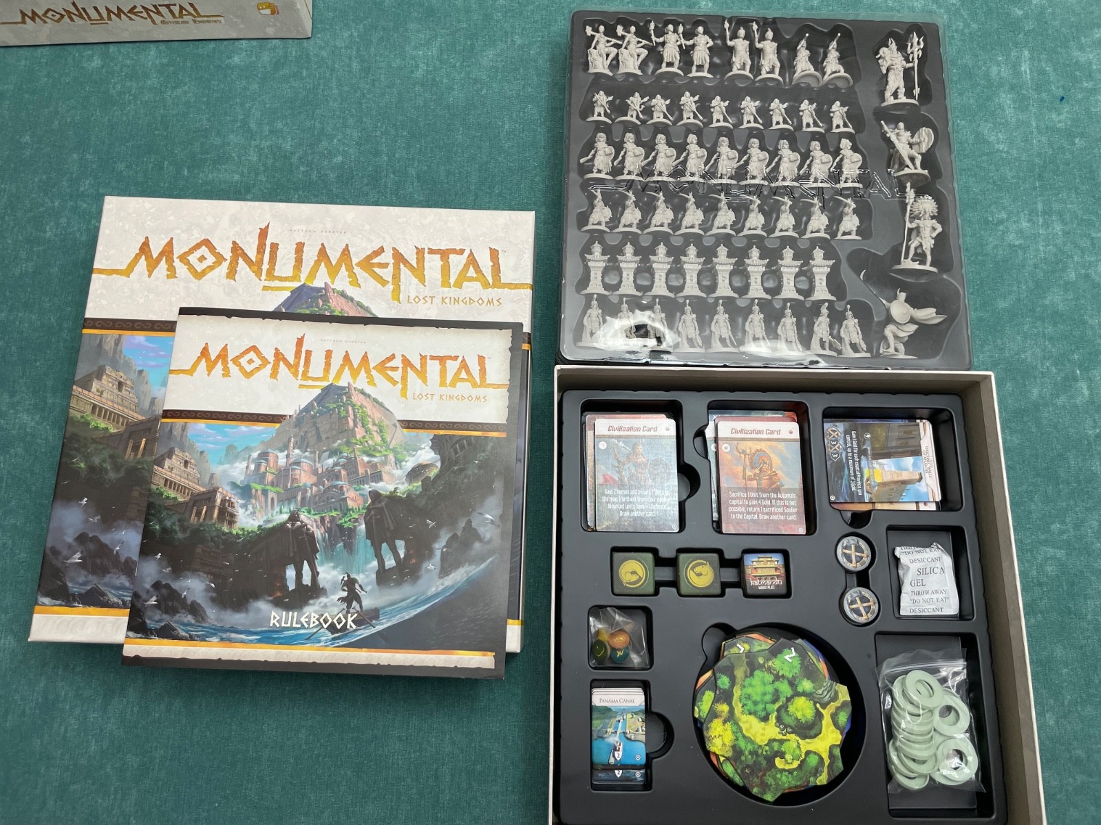 Monumental Board Game Warlord Gameplay Bundle – Extras, Player Mats, Duel