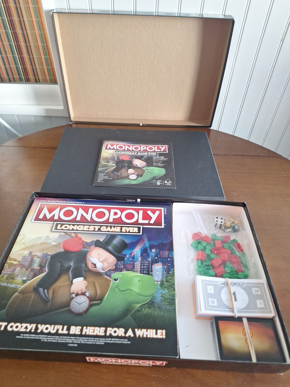 Hasbro E8915 Monopoly Longest Game Ever Edition Complete Used Once