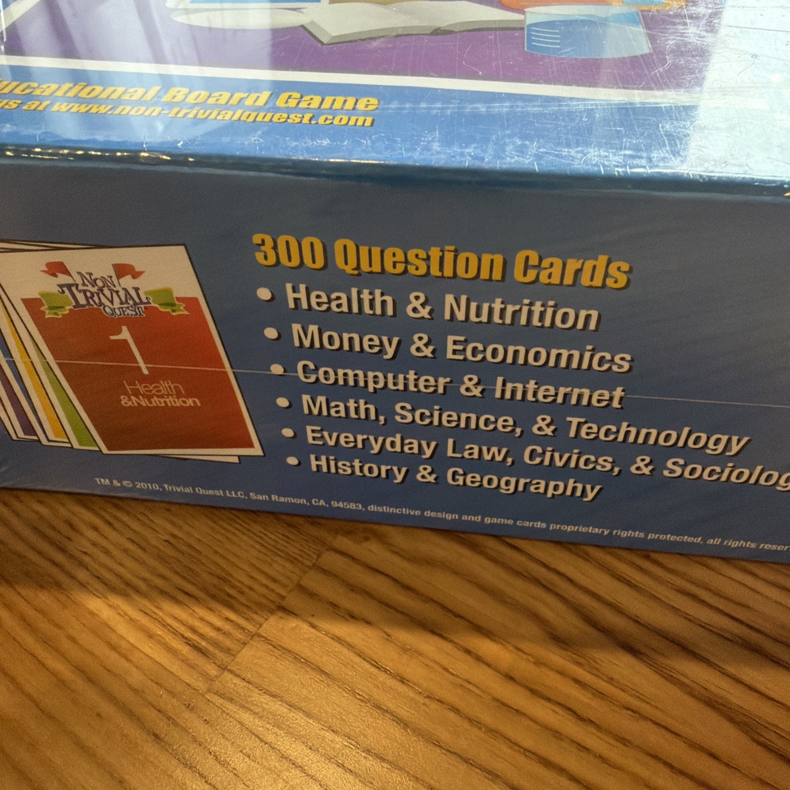 New Sealed Non-Trivial Quest Educational Family Board Game 14 Years-Adult