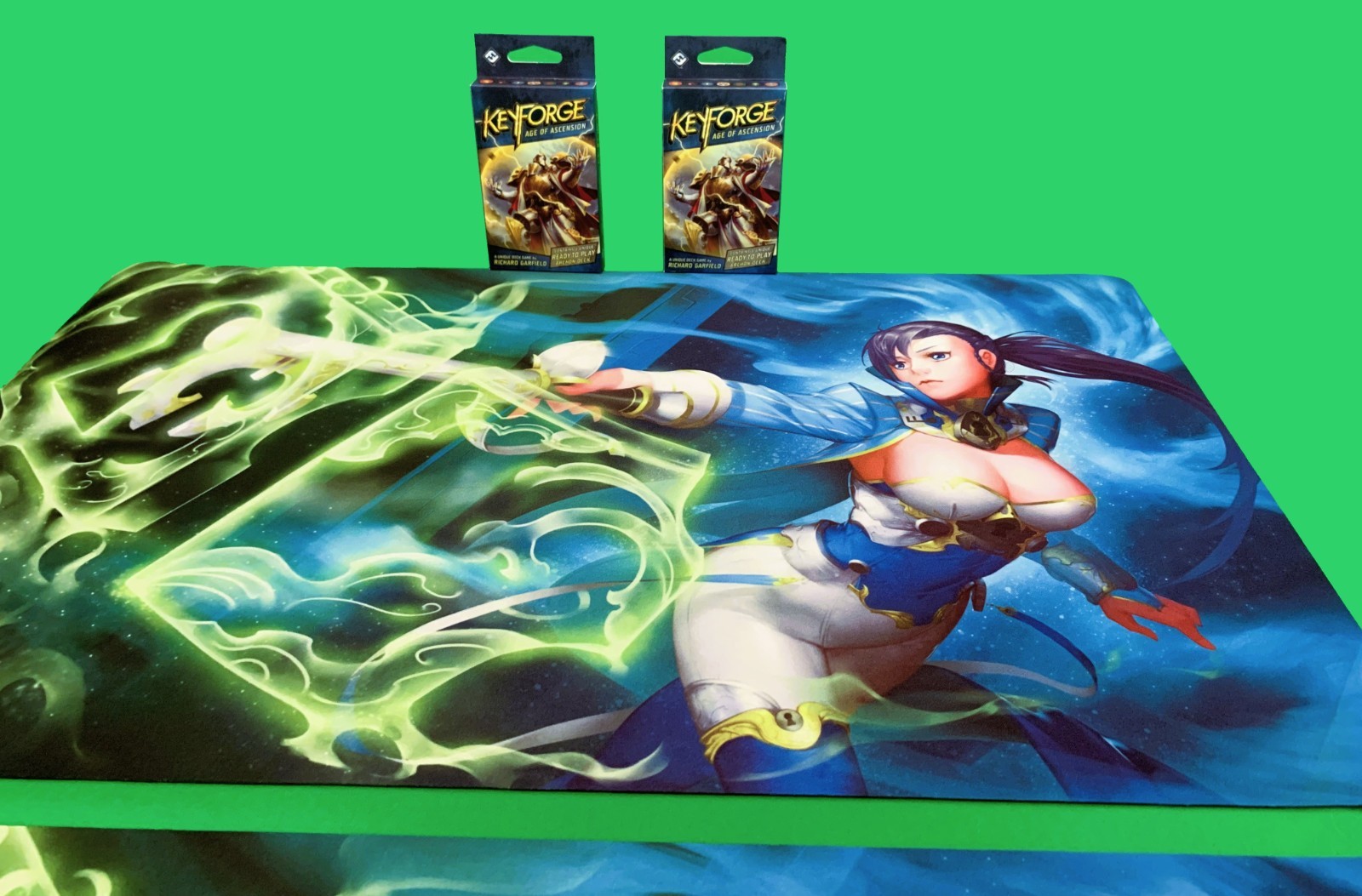 KeyForge: Age of Ascension Archon Decks & Astral Gatekeeper Playmats | 2 Player