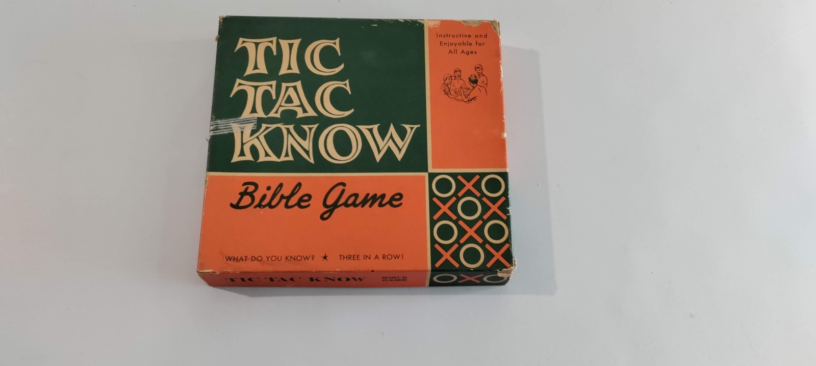 Vintage 1964 Tic Tac Know Bible Game
