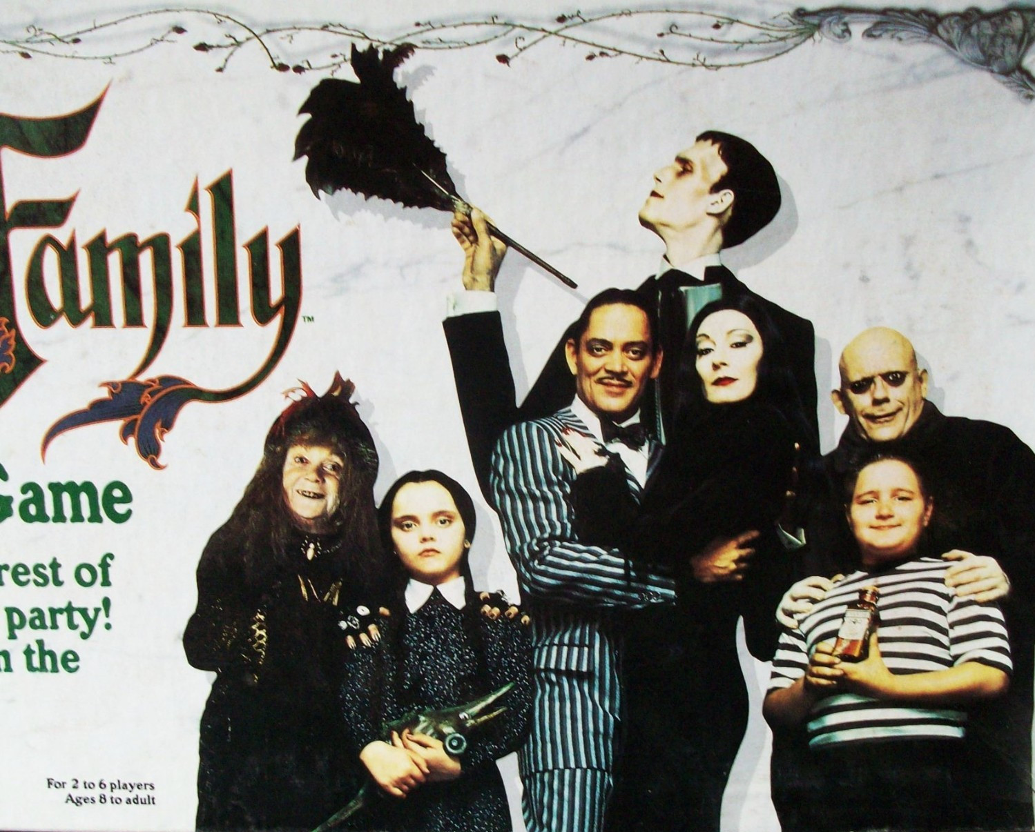 The Addams Family Reunion Board Game 1991 Pressman TV Movies Paramount Pictures