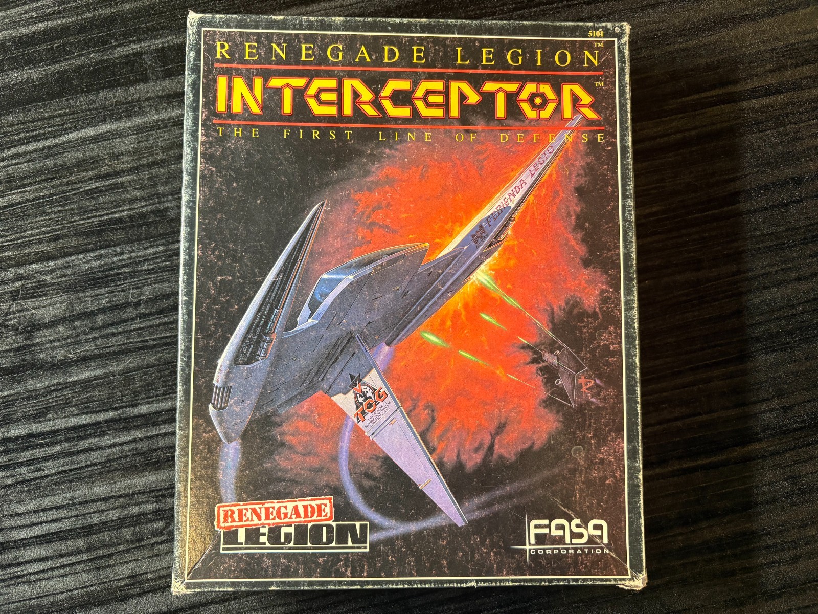 Interceptor Renegade Legion 100% Verified Complete FASA 1987
