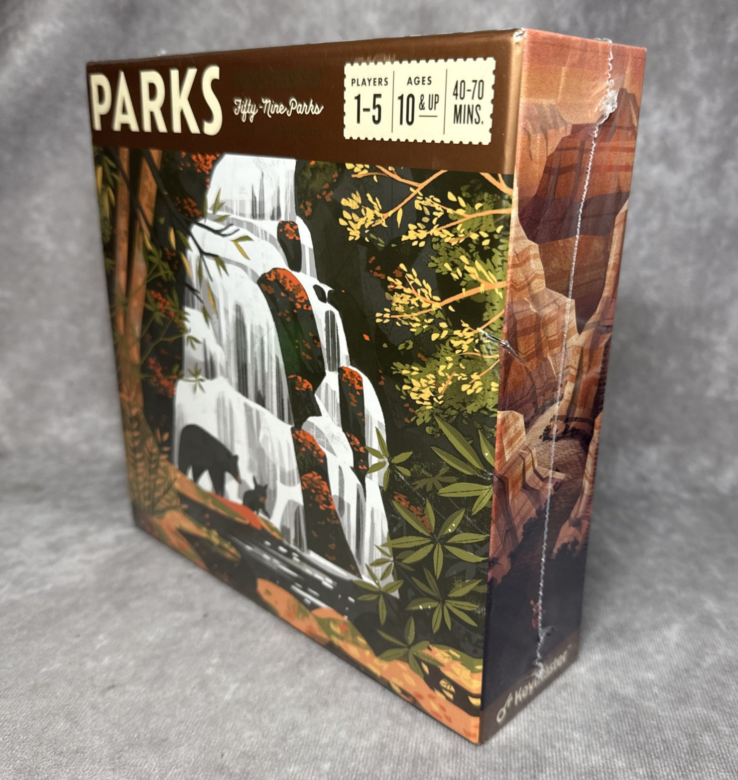 Parks Keymaster Games KYM0501 Board Game 1st Edition 59 Parks OOP