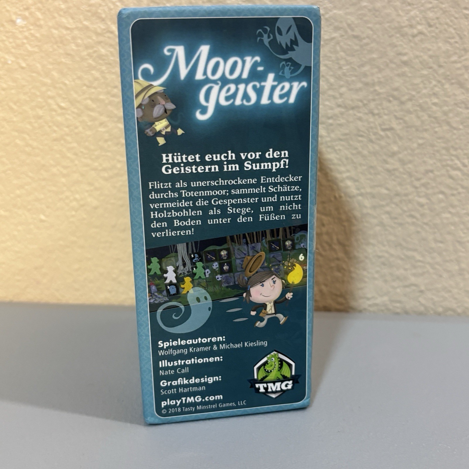 Tasty Minstrel Games Ghosts of The Moor Interactive Board Game Unique Fun ￼