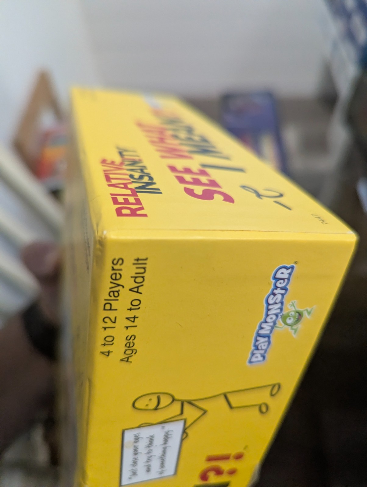 RELATIVE INSANITY SEE WHAT I MEAN?! Card Game 100% COMPLETE 2019