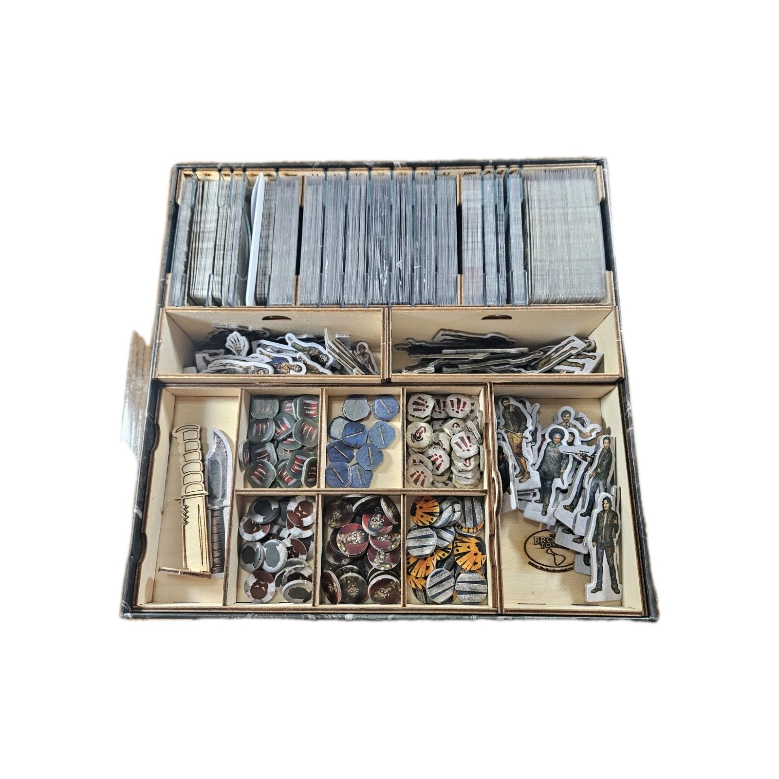 DEAD OF WINTER THE LONG NIGHT BOARD GAME PLAID HAT GAMES W Wood Organizer