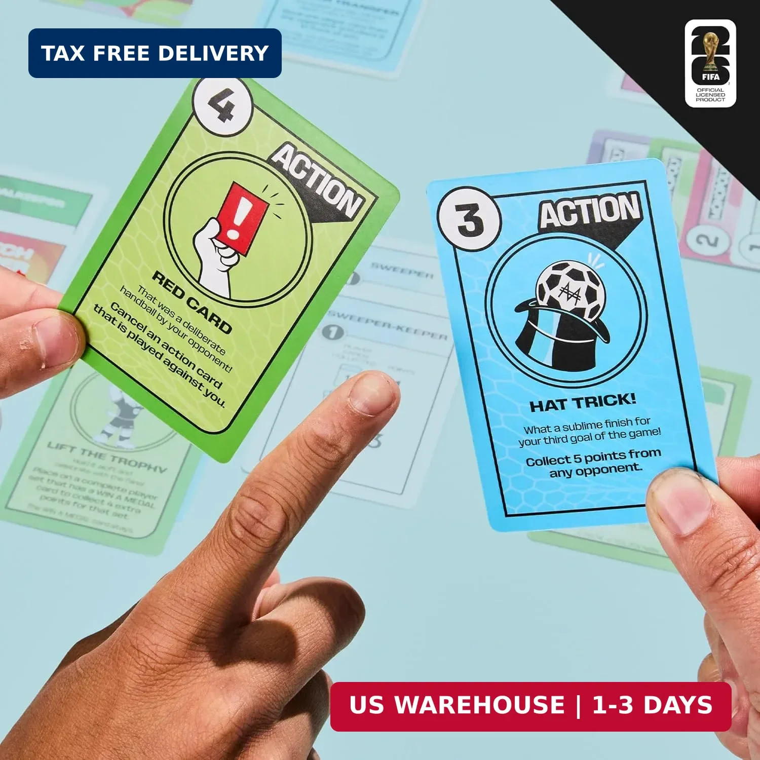 Monopoly Deal FIFA World Cup 2026 Edition Game – Officially Licensed FIFA World