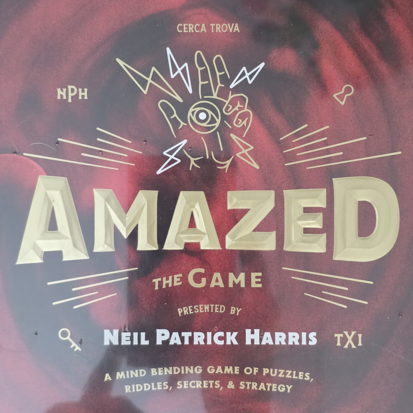 AMAZED The Game by Neil Patrick Harris Board Game (Puzzles, Riddles) NEW Sealed