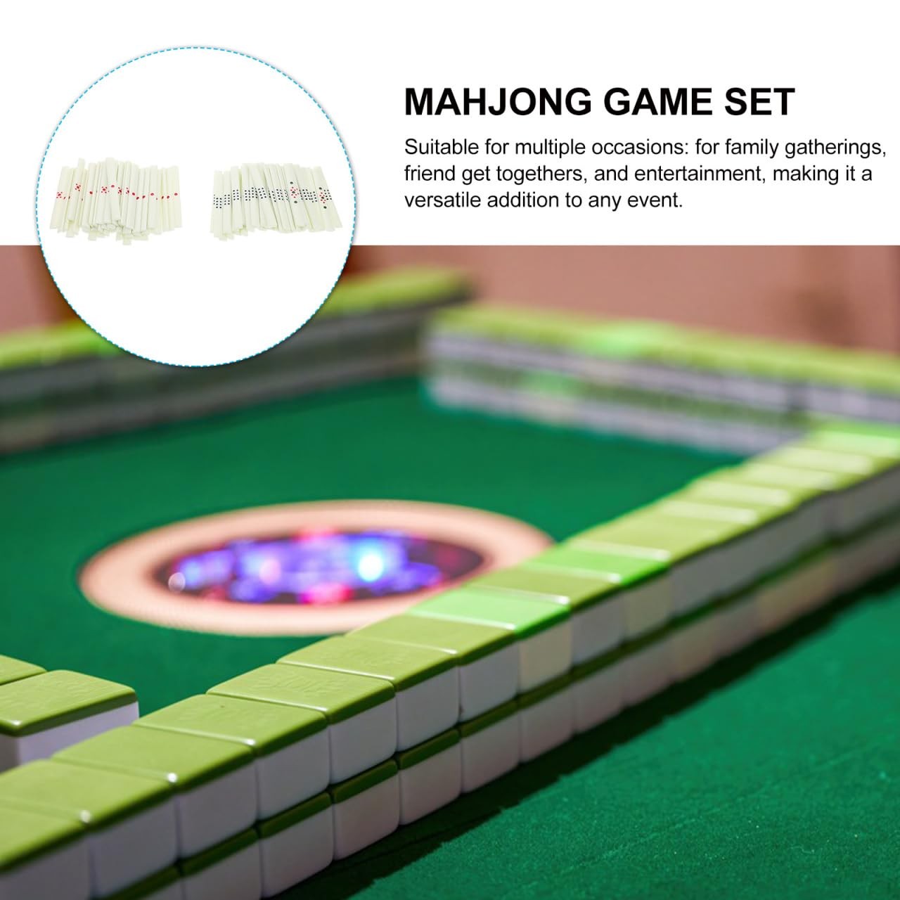 Chinese Mahjong Scoring Sticks Set 88Pcs Betting Counting Chips for Mahjong G
