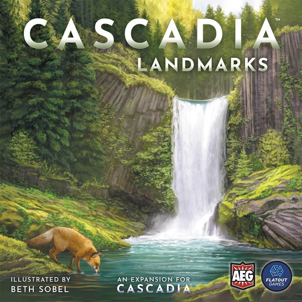 Landmarks Expansion Cascadia Board Game Alderac Flatout AEG 1034 Family Puzzle