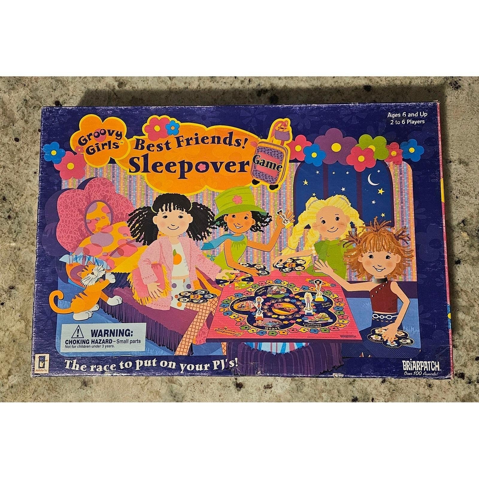 Groovy Girls Best Friends Sleepover Board Game 2002 Vintage 100% Complete
