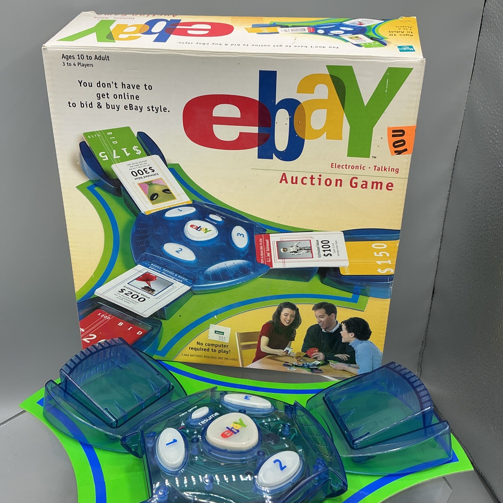 eBay Auction Game – VTG 2001 Hasbro – Electronic Talking, Excellent Condition-