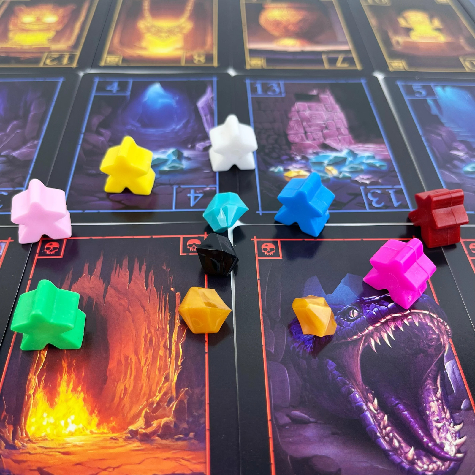 Incan Treasure Quest Strategy Board Game 3-8 Players Ages 14+ Bluff & Bet