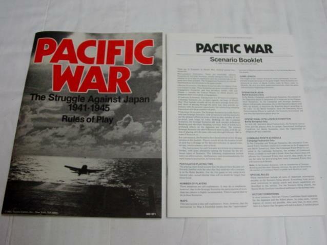 VG Victory Games – PACIFIC WAR – Struggle Against Japan 1941 – 1945 (UNPUNCHED)