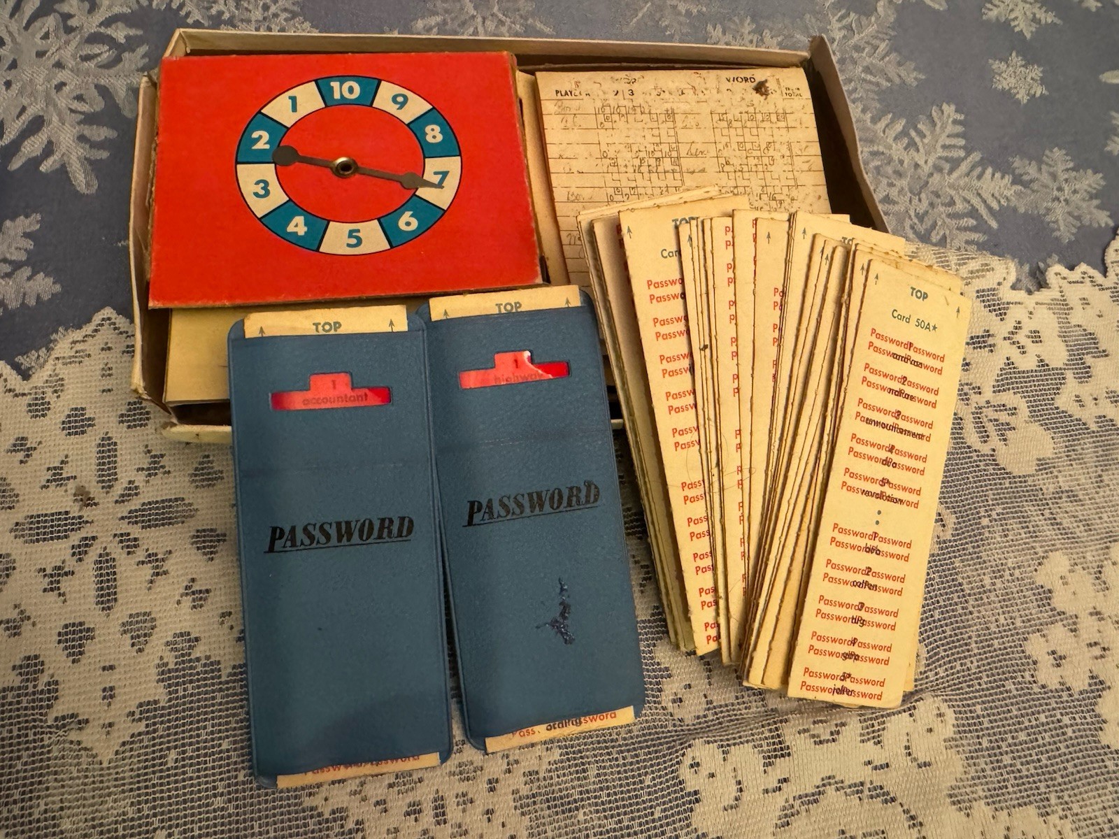 Vintage 1970 Password Game New 11th Edition Milton Bradley Complete #4260