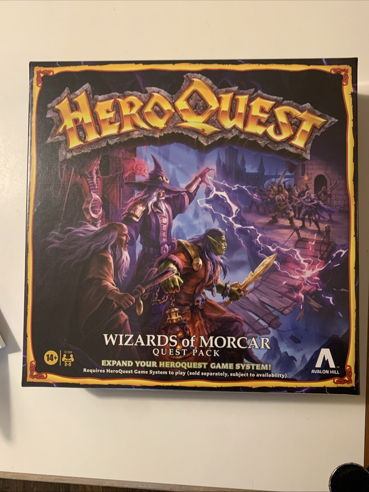🔰 HeroQuest | Wizards of Morcar | Factory Sealed! English Version! Well Packed