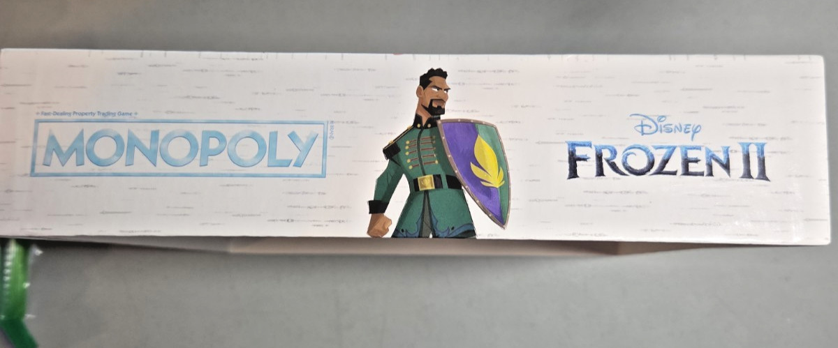 Monopoly Frozen II Disney Edition Board Game Elsa Olaf Kristoff Anna Complete