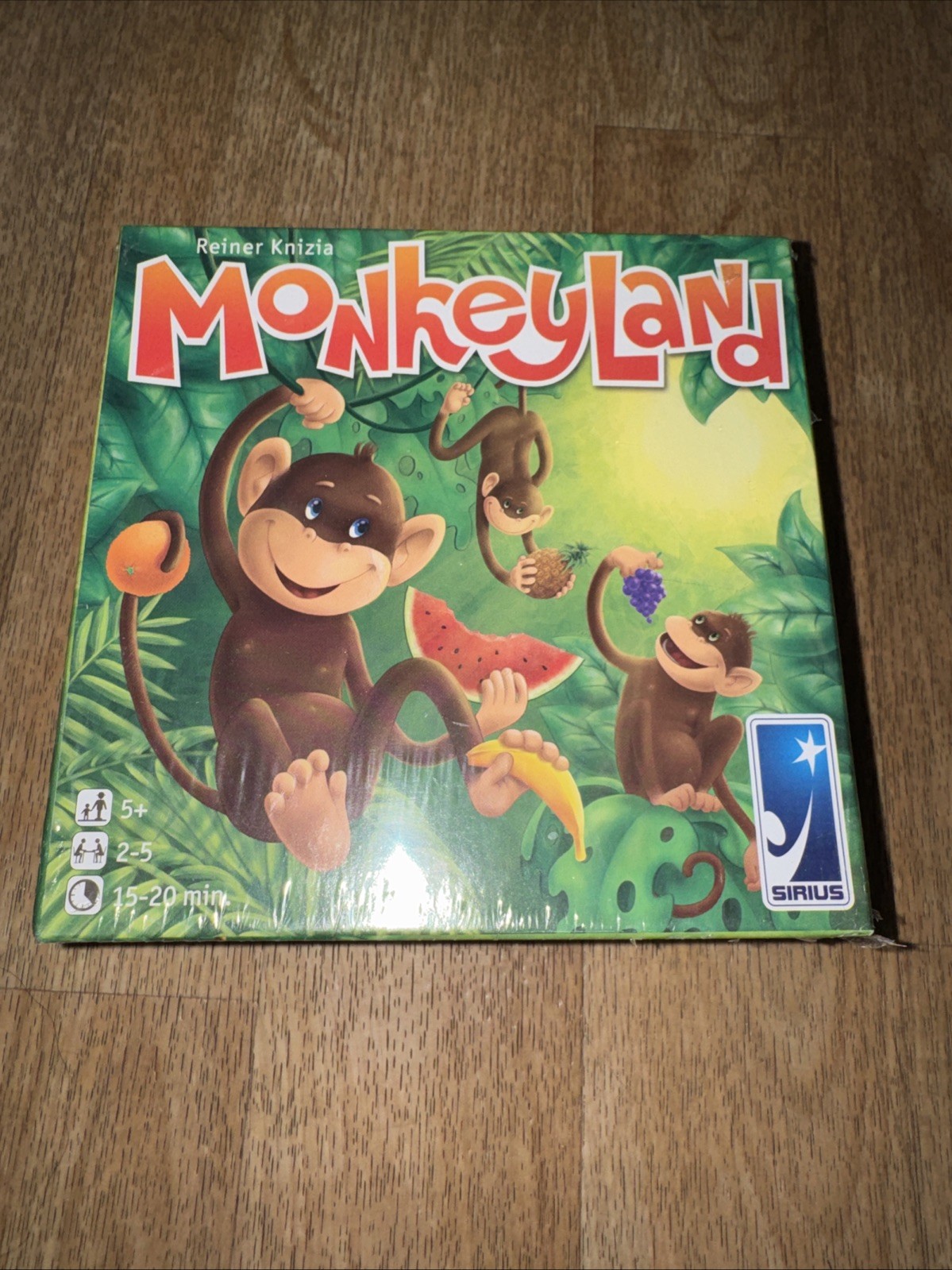 Funky Monkey, designed by Reiner Knizia Sirius Board Game New
