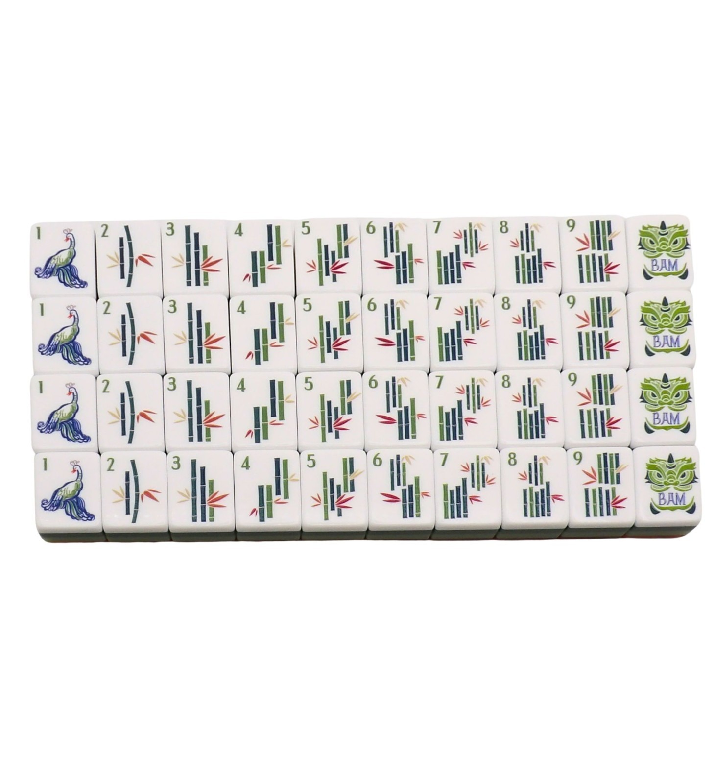 New Luxury Mahjong 160 Tile Acrylic Set Faux Burl Wood Backs Case Dice Bag