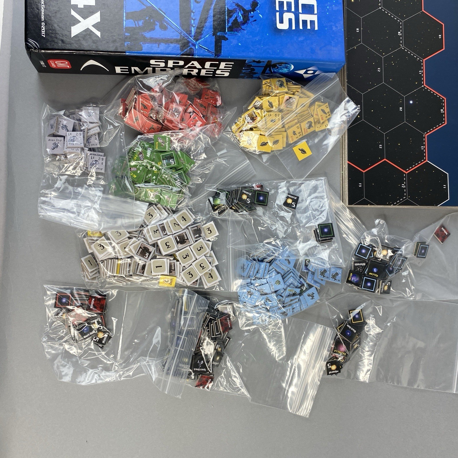 Space Empires 4X Third Printing 2017 GMT Games Complete Mint
