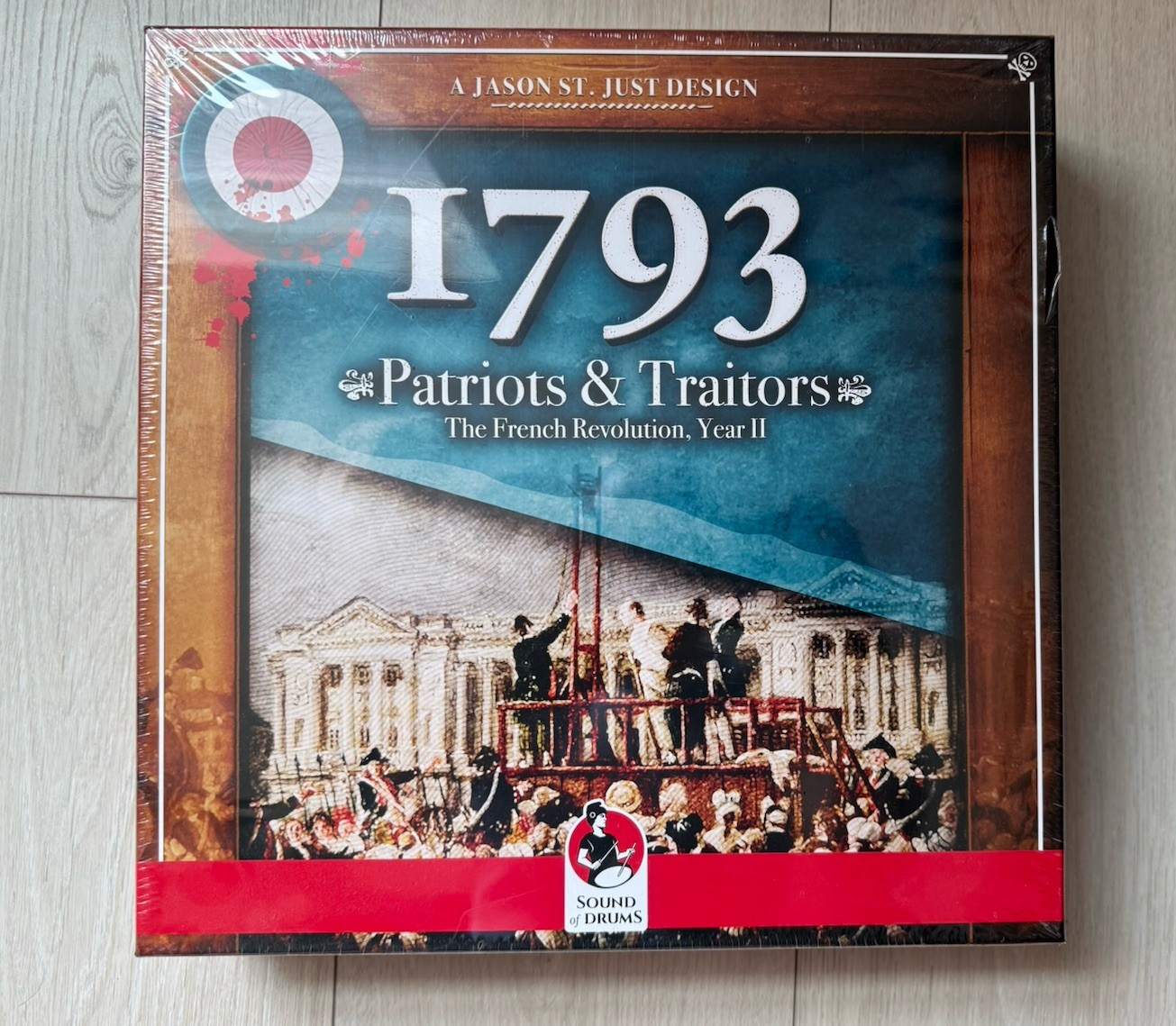 1793 Patriots and Traitors Board Game Kickstarter Edition