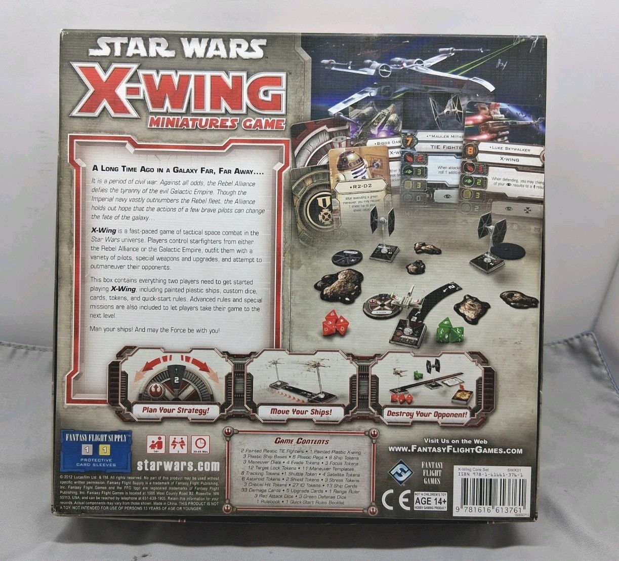 Fantasy Flight Games Star Wars X-Wing Miniatures Games Pre-owned