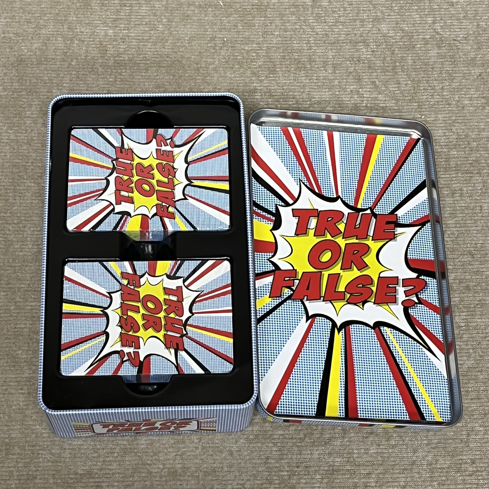 True or False Hilarious Trivia Game By Lagoon Group Imperfect Box Sealed Cards