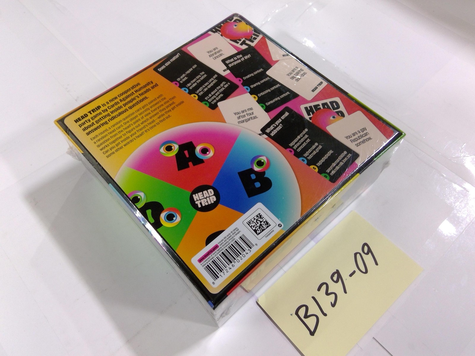 Cards Against Humanity Head Trip Cooperative Adult Party Card Game New Sealed