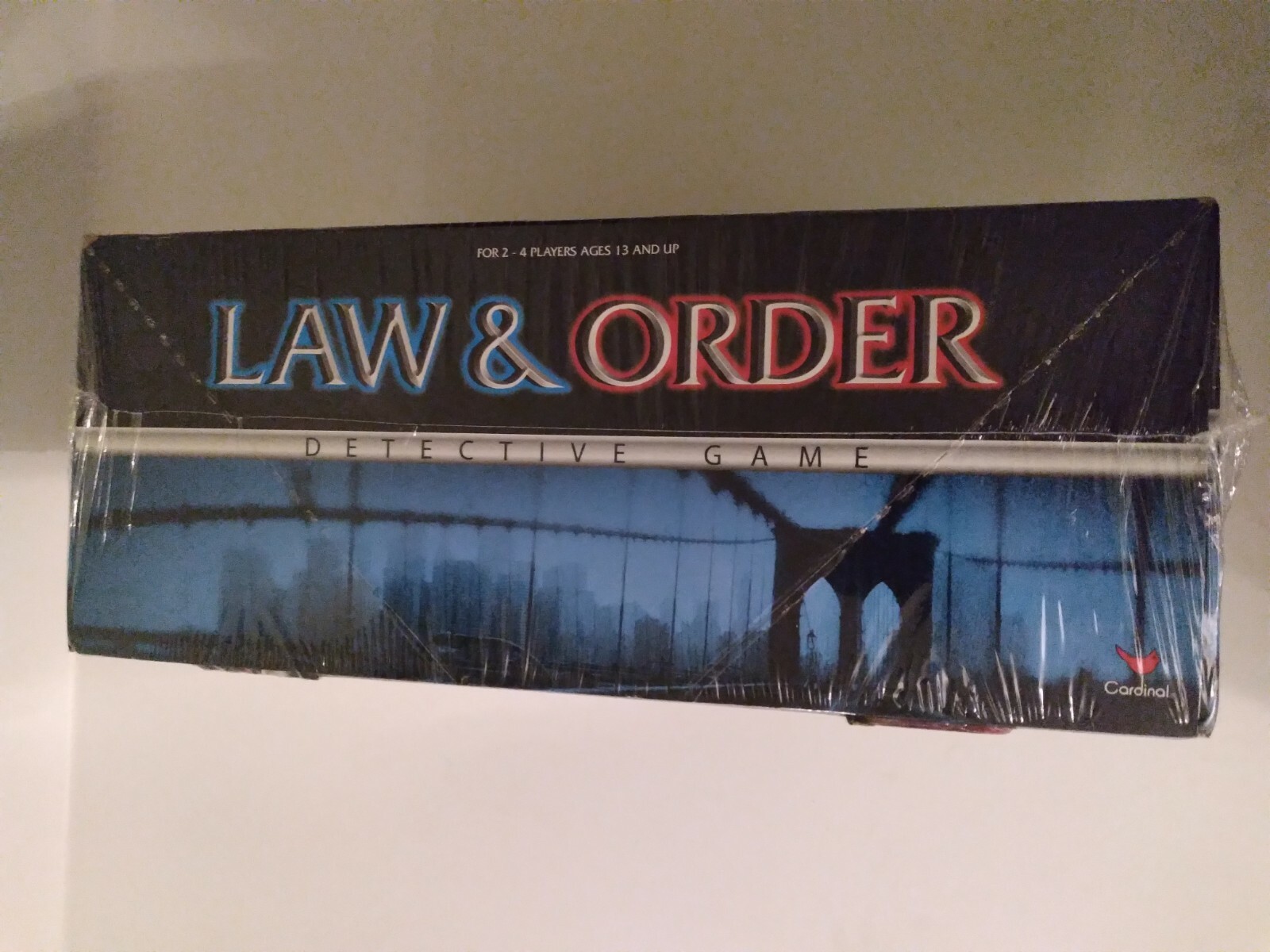 NIB New Law & Order Detective Game Cardinal Games 2-4 players ages 13+ TV Show