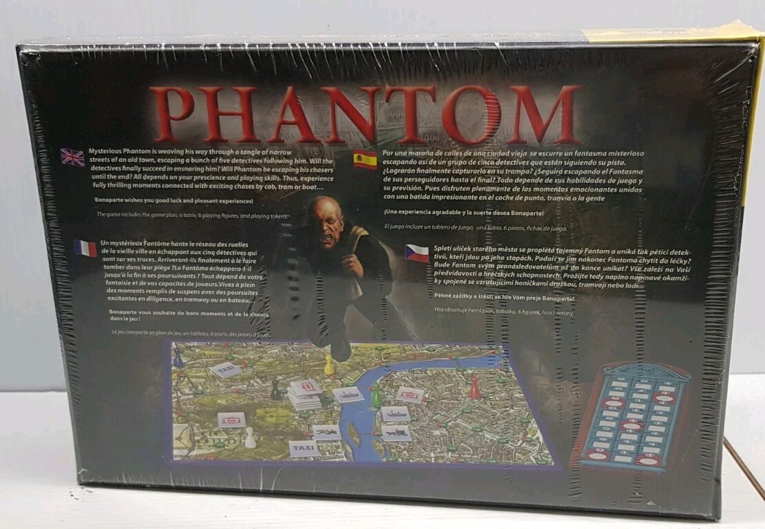 Phantom Board Game 2005 New and Sealed Bonaparte 6+ Czech Republic Strategy