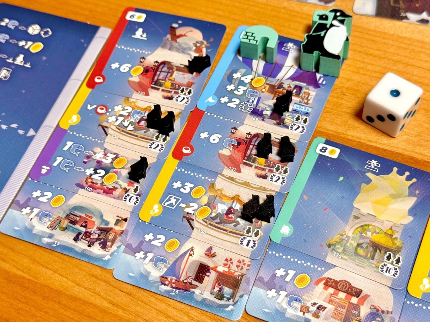 Arclight Snow Colony (2-5 Players, 30-60 Minutes, Ages 6+) Board Game Japan